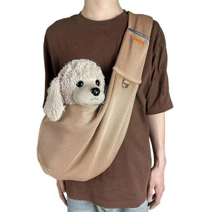 Skanto | Lightweight & Breathable Crossbody Dog Sling Shoulder Bag