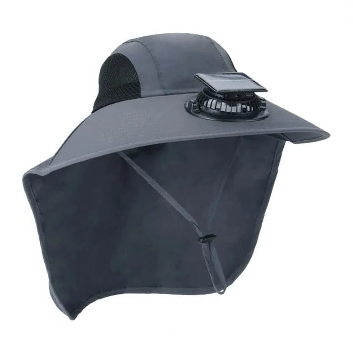 Solar Fan Hat with Wide Brim UV Protection | Kalsten