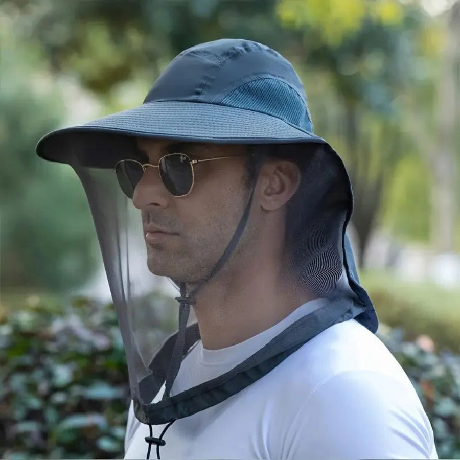 Kalsten | Breathable Sun and Mosquito Protection Wide Brim Hat