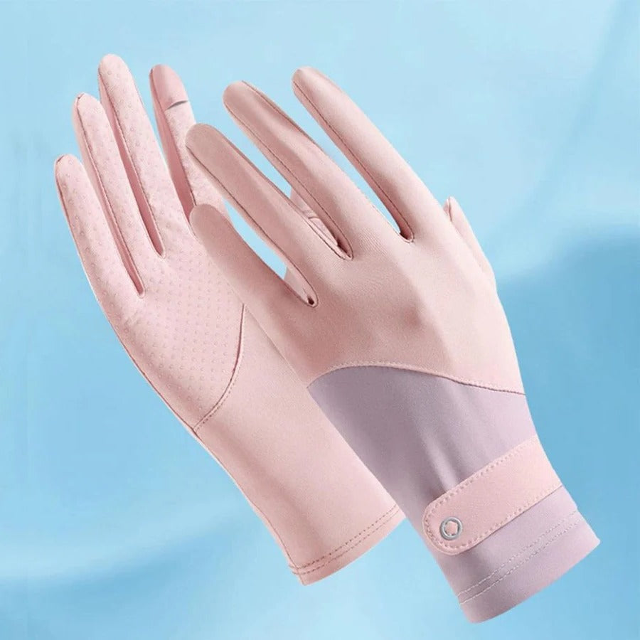 Kalsten | Womens Breathable UV Sun Protection Driving Gloves