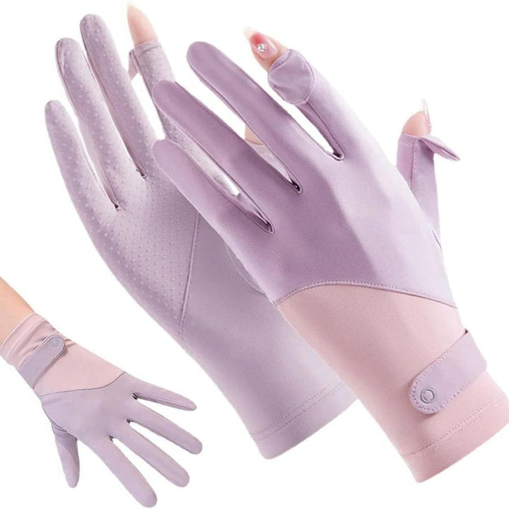 Kalsten | Womens Breathable UV Sun Protection Driving Gloves