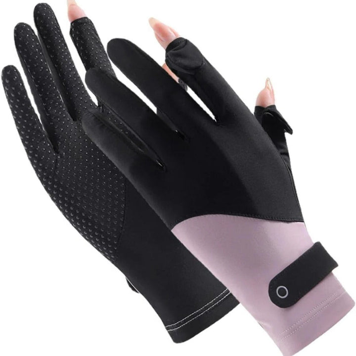 Kalsten | Womens Breathable UV Sun Protection Driving Gloves