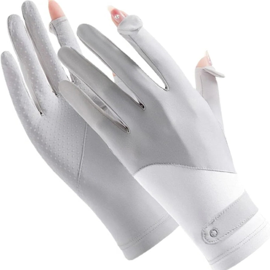 Kalsten | Womens Breathable UV Sun Protection Driving Gloves