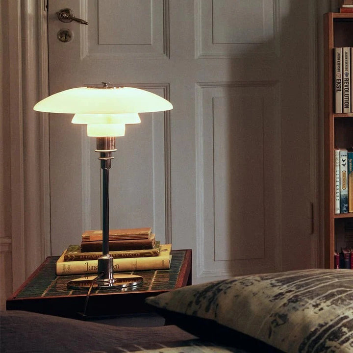 Dimmable Round Table Lamp