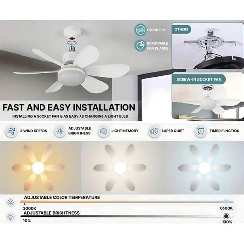 Ceiling-mounted fan | Kalsten