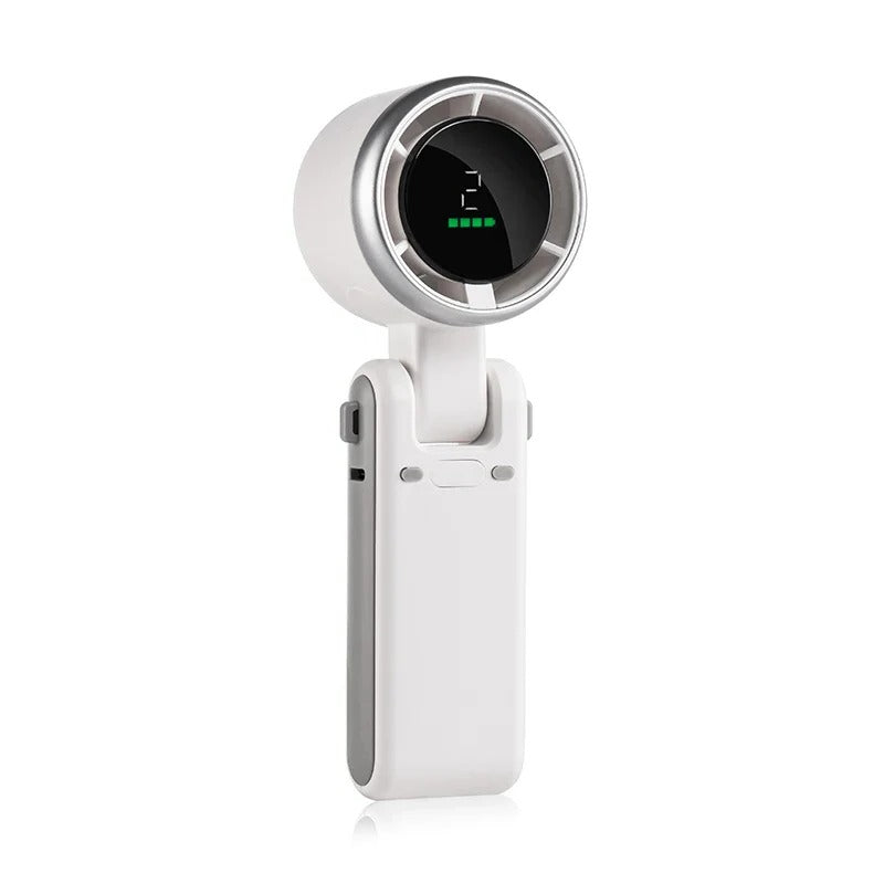 Kalsten | Foldable Handheld Turbo Fan with Digital Display