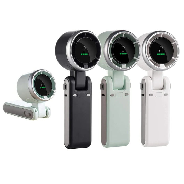 Kalsten | Foldable Handheld Turbo Fan with Digital Display