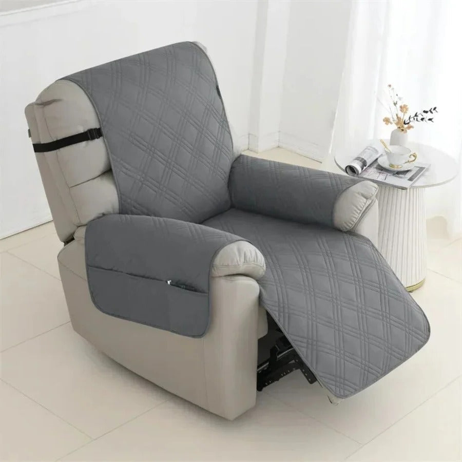Kalsten | Waterproof Quilted Recliner Arm Chair Slip Cover