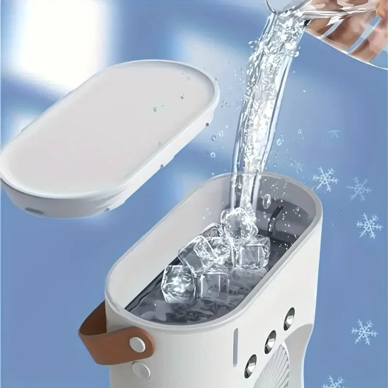 BowLift | Double Head Portable Air Conditioner Fan