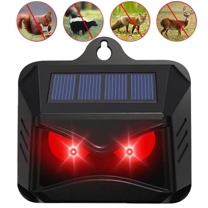 Kalsten | 2pcs Solar Powered Ultrasonic Animal Repellent