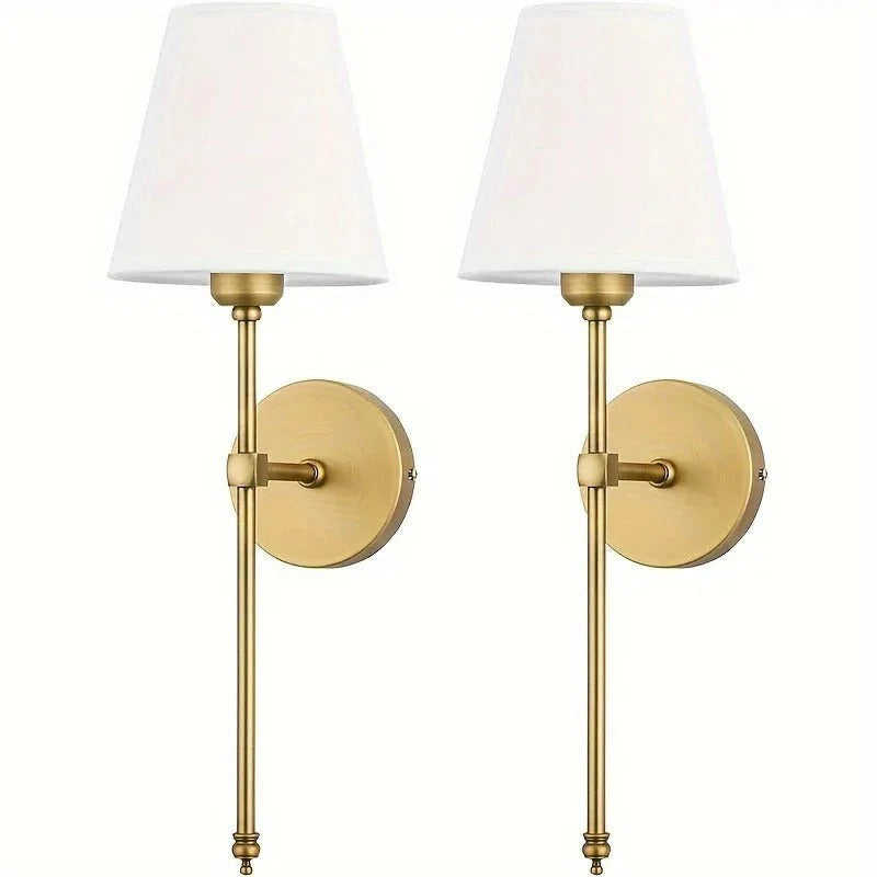 Wireless LED Wall Lamps (Set of 2)