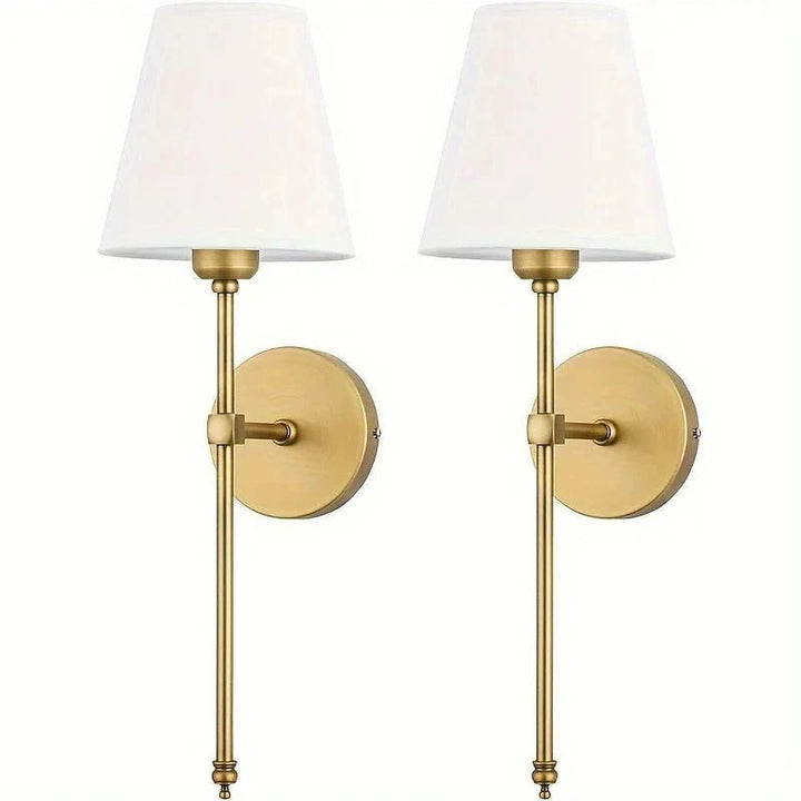 Wireless LED Wall Lamps (Set of 2)