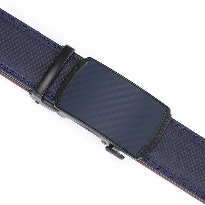 Men’s Leather Belt with Automatic Buckle