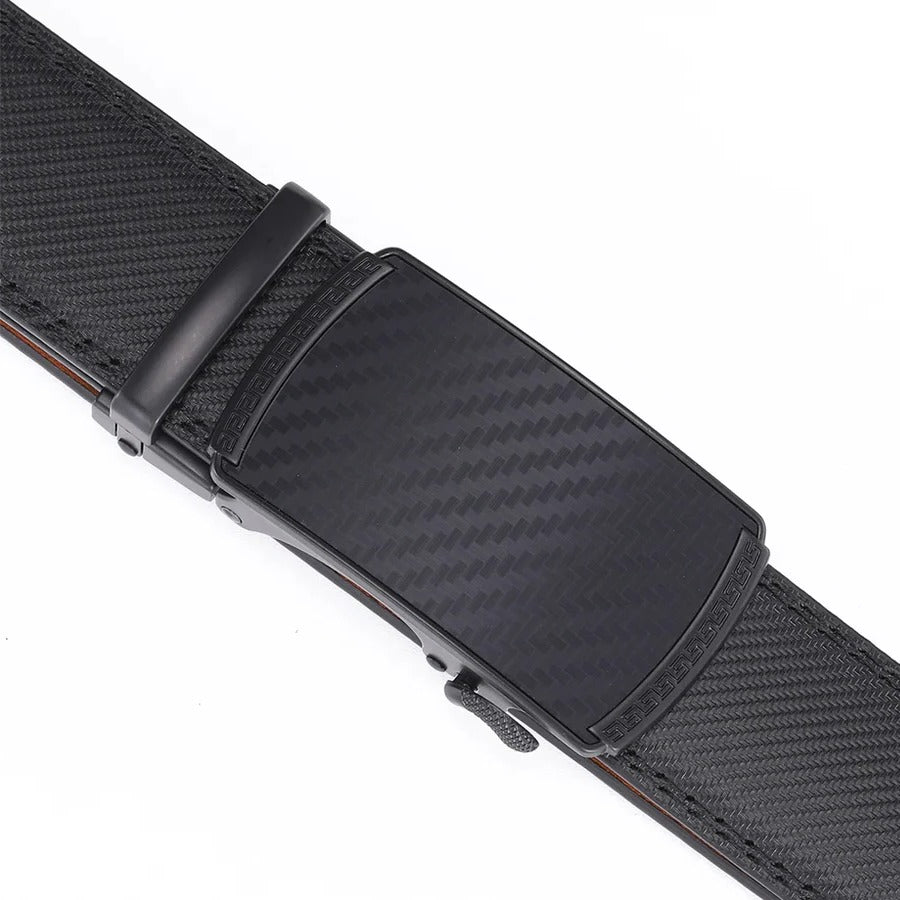 Kalsten | Men's Leather Belt with Automatic Buckle