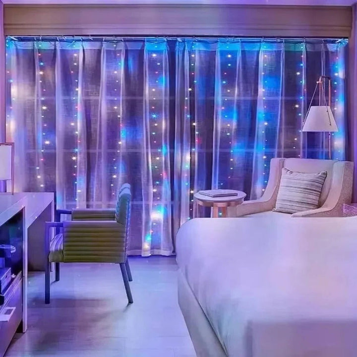 Kalsten | Curtain LED Lights with Remote, USB Powered
