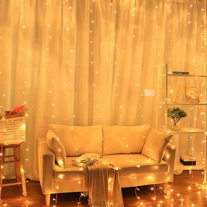 Kalsten | Curtain LED Lights with Remote, USB Powered