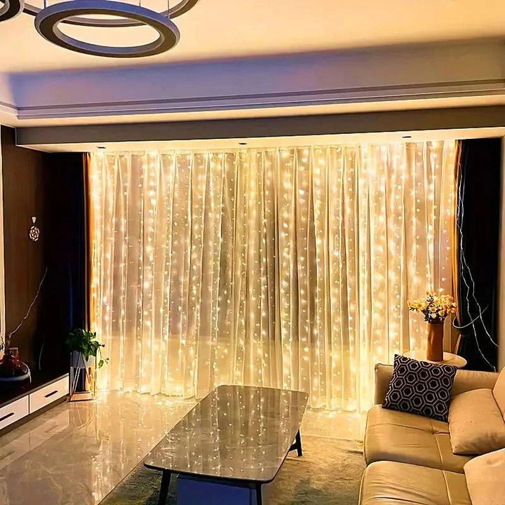 Kalsten | Curtain LED Lights with Remote, USB Powered