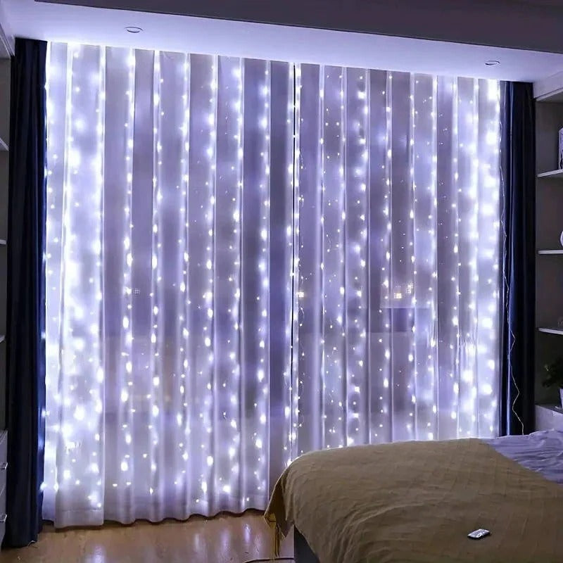 Kalsten | Curtain LED Lights with Remote, USB Powered