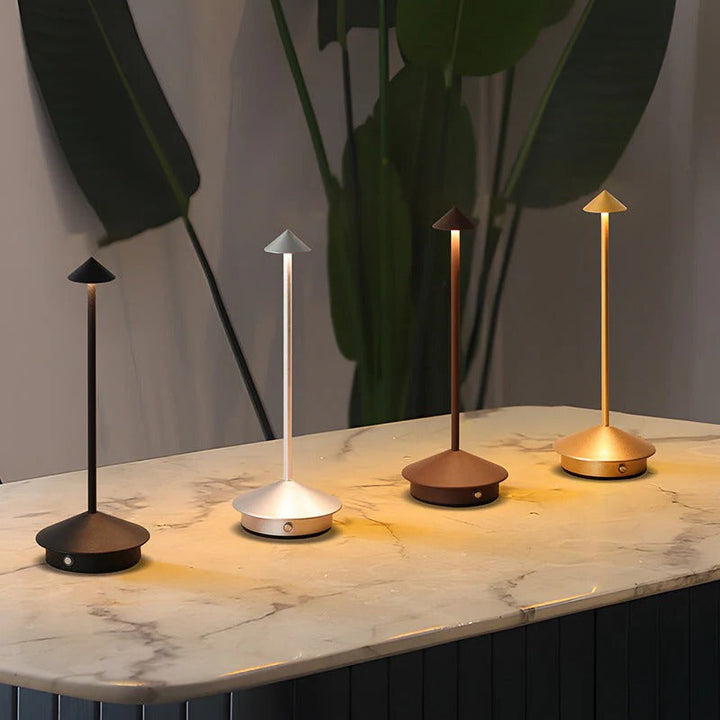 LumiGlow Wireless LED Table Lamp Sleek & Modern Design | Kalsten