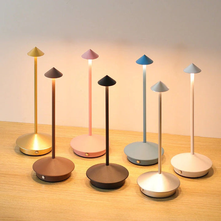 LumiGlow Wireless LED Table Lamp Sleek & Modern Design | Kalsten