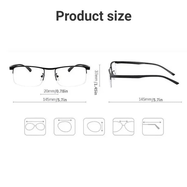 Kalsten | Smart Progressive Reading Glasses with Blue Light & UV Protection