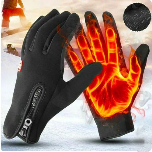 Unisex Heated Thermal Gloves for Winter Outdoors