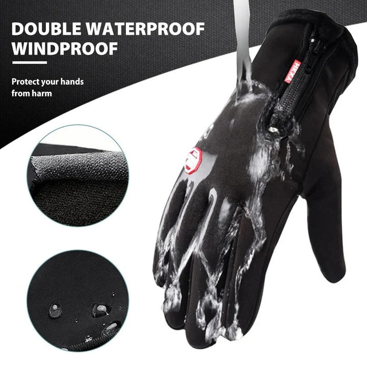 Unisex Heated Thermal Gloves for Winter Outdoors