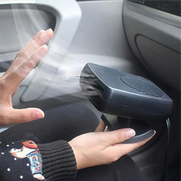 Portable 12V Ceramic Car Heater & Defroster (150W/300W)