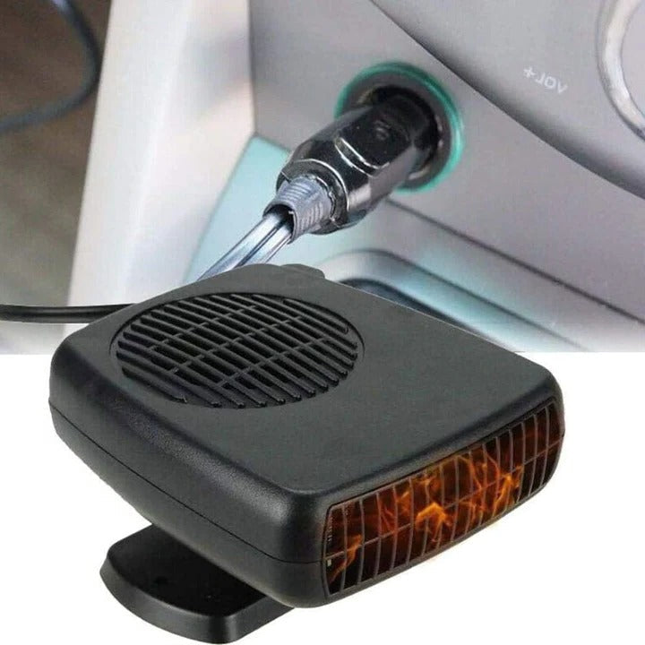 Portable 12V Ceramic Car Heater & Defroster (150W/300W)