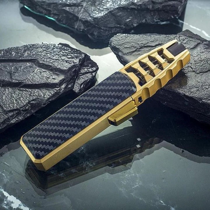 Adjustable Blue Flame Lighter for Kitchen & Outdoor Use