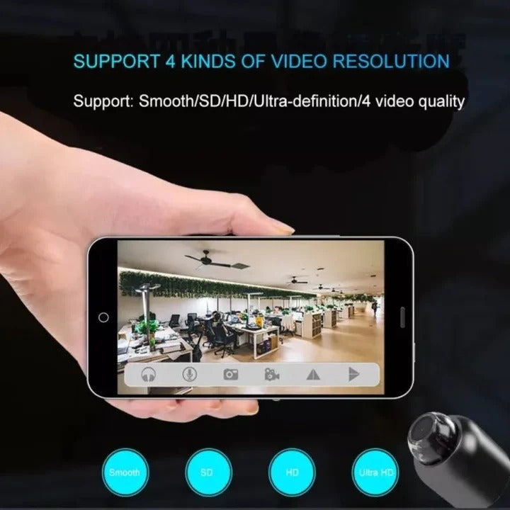 Kalsten | 5G WiFi Mini Camera – Portable Wireless HD Smart Home Cam