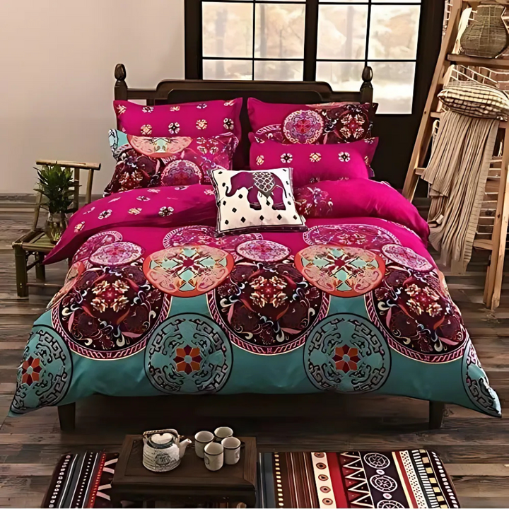 Colorful Abstract Duvet Cover Bedding Set