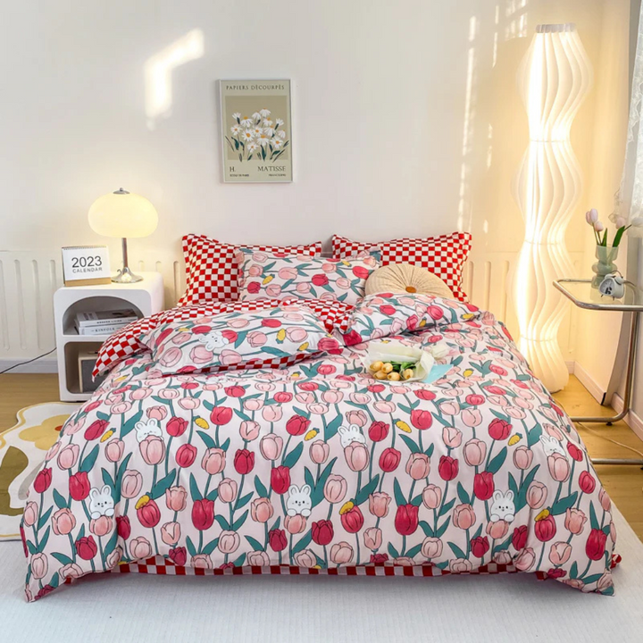 Colorful Abstract Duvet Cover Bedding Set