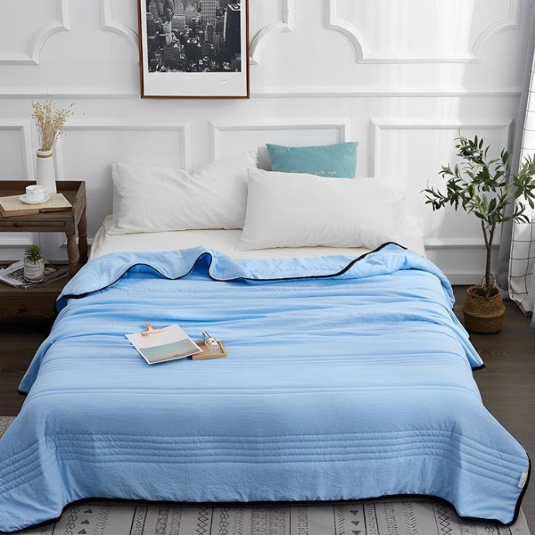 Lightweight Cooling Breathable Bedding Throw