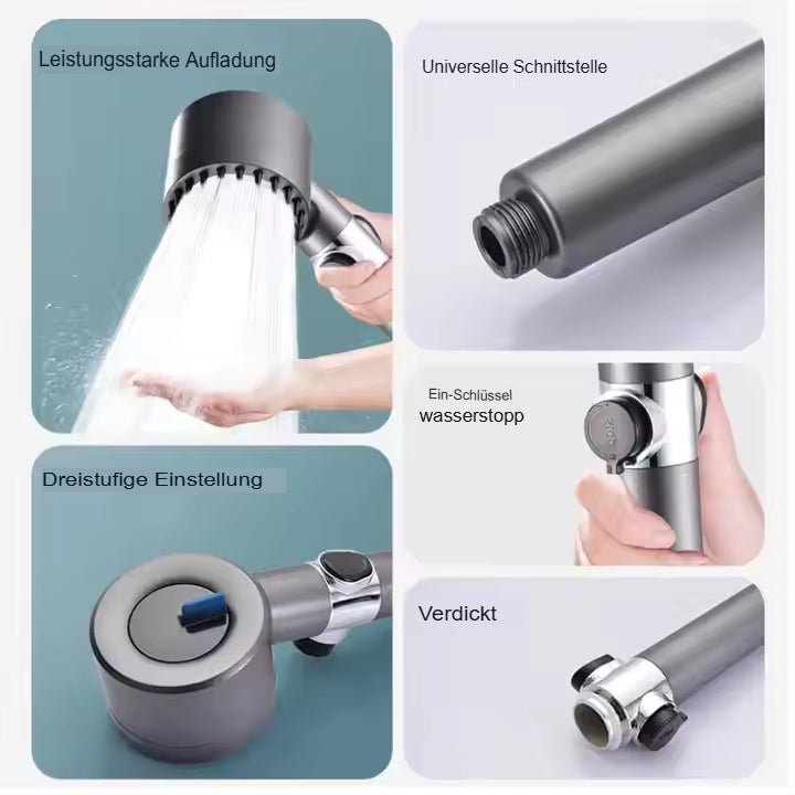 Kalsten | Powerful High Pressure Shower Head for Efficient Shower