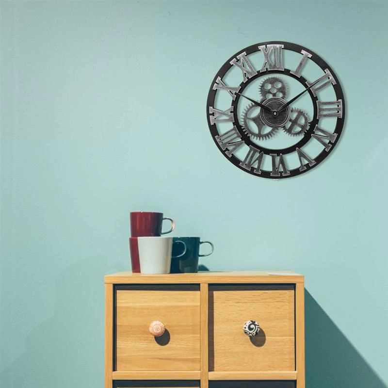 Kalsten | Wall clock in industrial style