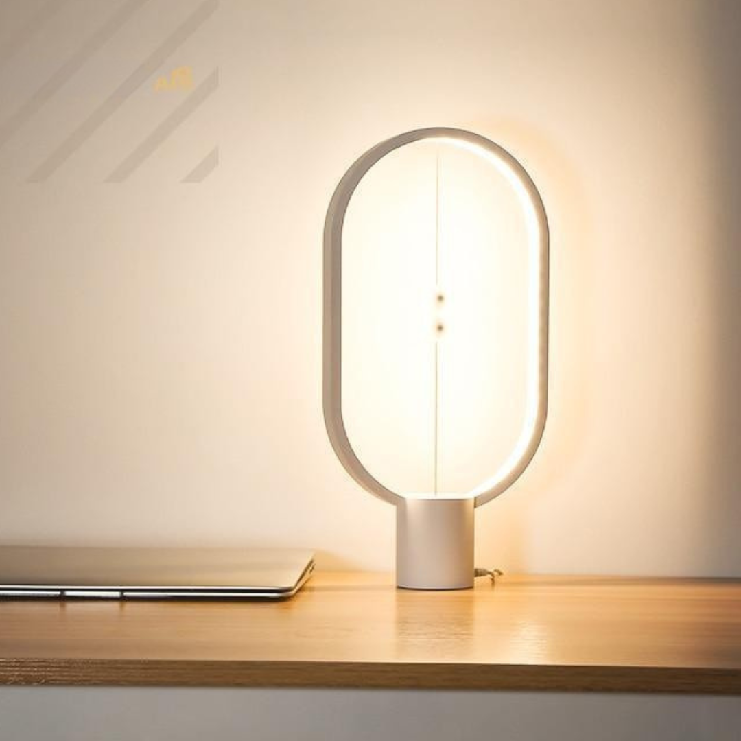 Wood LED Table Lamp with Magnetic Switch | Kalsten