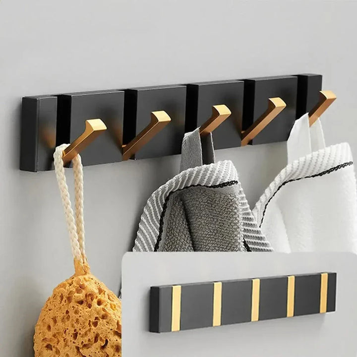 HOOKLUX – Foldable wall shelf made of aluminium, space-saving & versatile