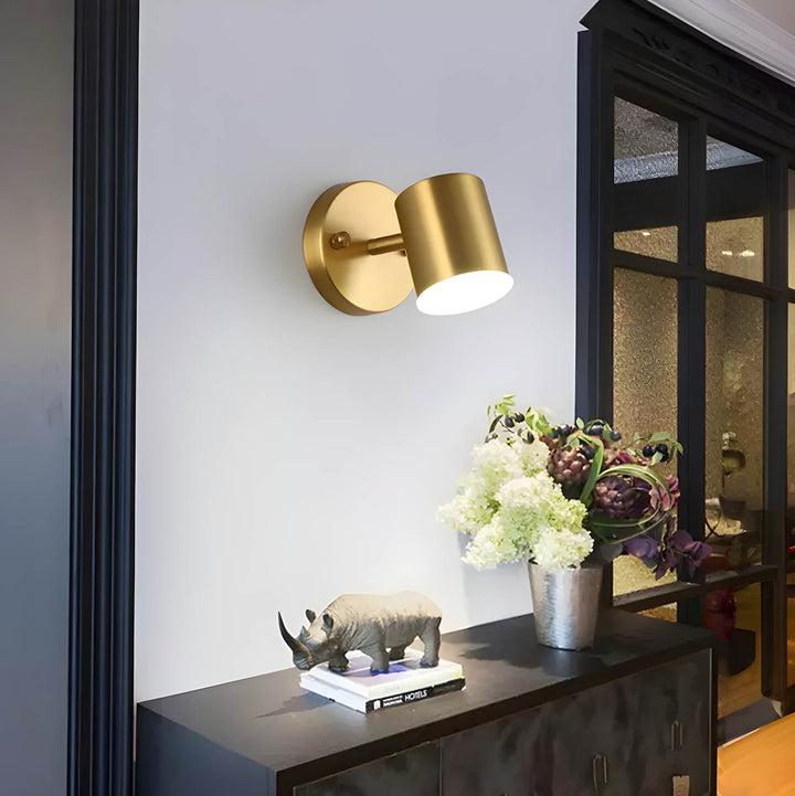 Elegant Scandinavian Copper LED Wall Lamps for Stylish Lighting Kalsten