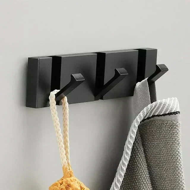 Kalsten | Elegant Stainless Steel Wall Hooks – Foldable, Space-Saving Hook for Bathrooms and Living Spaces