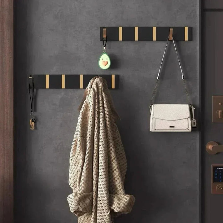 HOOKLUX – Foldable wall shelf made of aluminium, space-saving & versatile