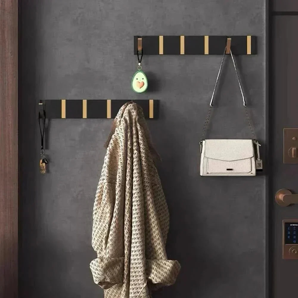 Kalsten | Elegant Stainless Steel Wall Hooks – Foldable, Space-Saving Hook for Bathrooms and Living Spaces