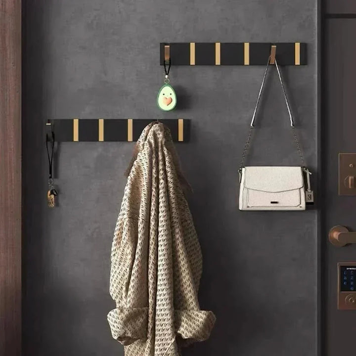 Kalsten | Elegant Stainless Steel Wall Hooks – Foldable, Space-Saving Hook for Bathrooms and Living Spaces