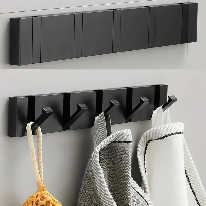 HOOKLUX – Foldable wall shelf made of aluminium, space-saving & versatile