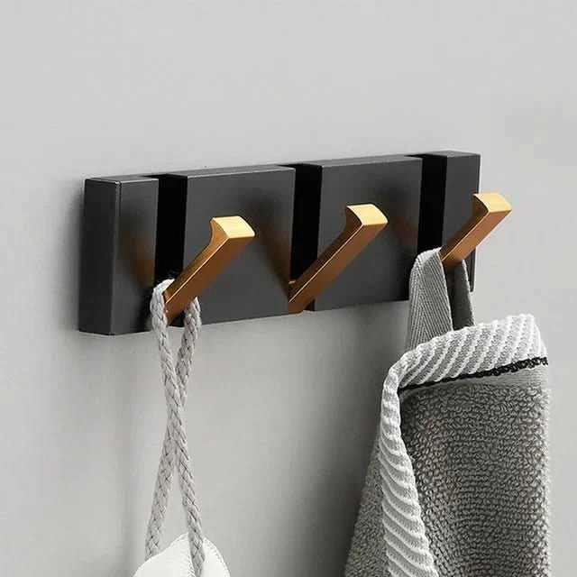 Kalsten | Elegant Stainless Steel Wall Hooks – Foldable, Space-Saving Hook for Bathrooms and Living Spaces
