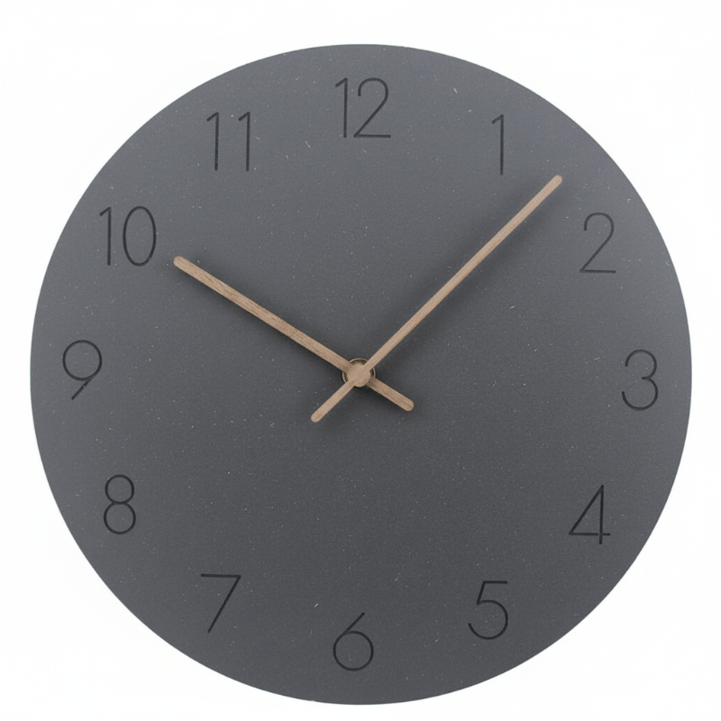 Silent Nordic Wall Clock for Modern Homes