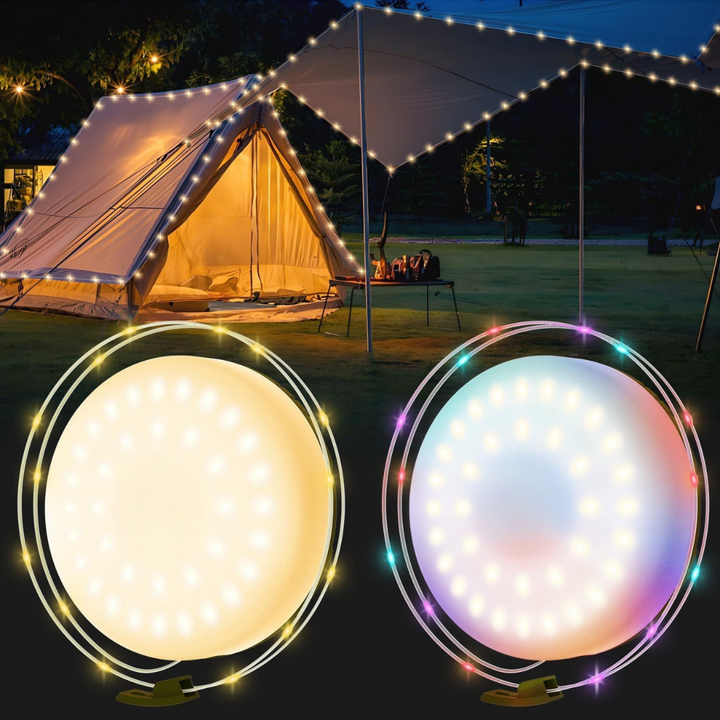 Outdoor USB Rechargeable Christmas String Lights