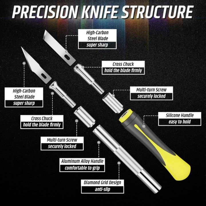 Precision Pumpkin Carving Knife Set Ergonomic Design