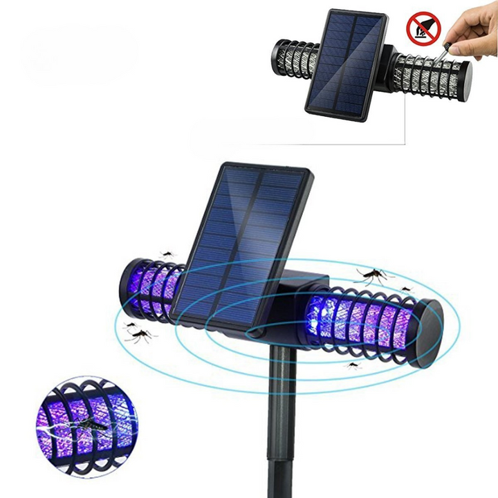 Solar Powered Outdoor Insect Repellent Lamp