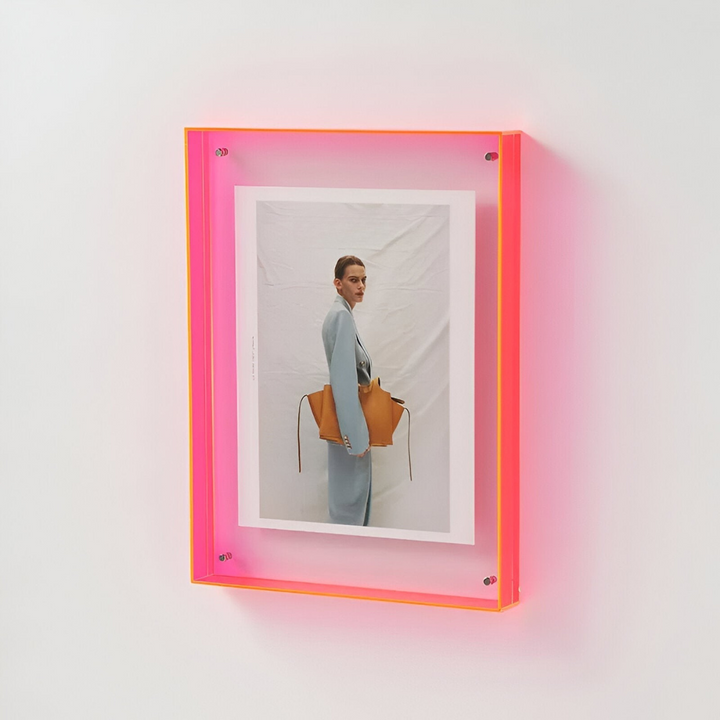 Clear Acrylic Photo Frame Modern Display Kalsten